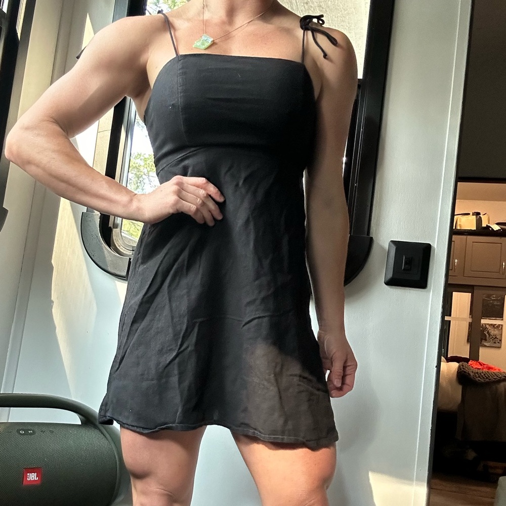 Black mini dress very comfortable